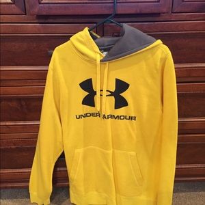 Yellow under armor men’s large